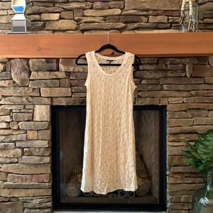 Boho Chic lace dress with built in camisole!